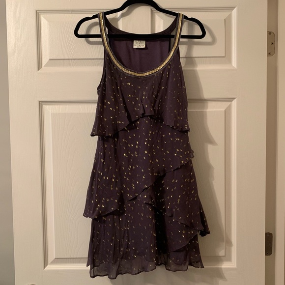 Free People Dresses & Skirts - Purple and Gold Free People Dress